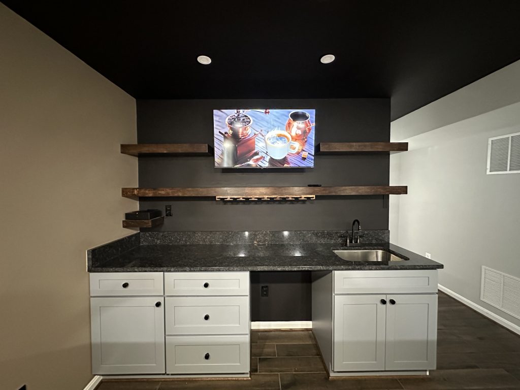 Basement Wet Bar – Bristow